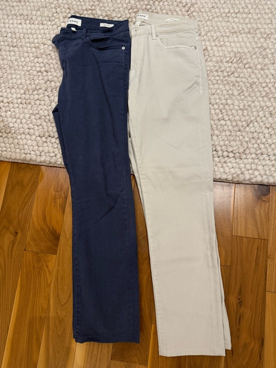 Frame Denim Other - 2 Pairs FRAME L’Homme Slim Soft Brushed Pant Jeans 31/30 $550 Value!